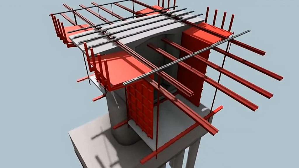 【施工动画】-BIM公路桥梁施工模拟